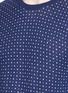 Detail View - Click To Enlarge - SCOTCH & SODA - Dot print cotton sweater