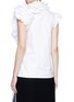 Figure View - Click To Enlarge - LANVIN - Lace and organza ruffle poplin top