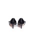 Back View - Click To Enlarge - GIANVITO ROSSI - 'Kyoto 55' bow vamp leather pumps