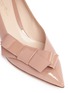 Detail View - Click To Enlarge - GIANVITO ROSSI - 'Kyoto 55' bow patent leather pumps
