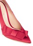 Detail View - Click To Enlarge - GIANVITO ROSSI - 'Kyoto' bow satin pumps