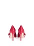 Back View - Click To Enlarge - GIANVITO ROSSI - 'Kyoto' bow satin pumps