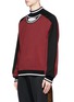Front View - Click To Enlarge - STAFFONLY - 'Walmer' mock neck sweatshirt