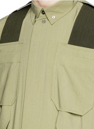 Detail View - Click To Enlarge - STAFFONLY - 'Landguard' suspender shirt