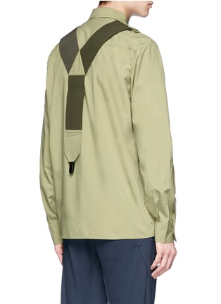 Back View - Click To Enlarge - STAFFONLY - 'Landguard' suspender shirt