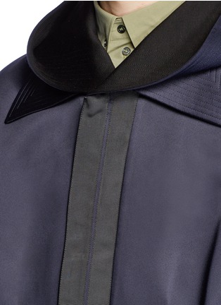 Detail View - Click To Enlarge - STAFFONLY - 'Billy' pleated sateen parka