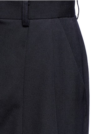 Detail View - Click To Enlarge - STAFFONLY - 'Granada' pleated wool twill pants