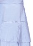 Detail View - Click To Enlarge - TIBI - Pleated stripe skirt