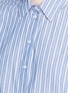 Detail View - Click To Enlarge - TIBI - 'Garcon' stripe poplin shirt