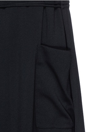Detail View - Click To Enlarge - TIBI - Cold shoulder crepe midi dress