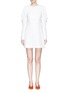 Main View - Click To Enlarge - TIBI - 'Florence' puff sleeve twill dress