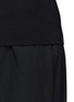 Detail View - Click To Enlarge - TIBI - 'Camille' rib knit overlay crepe mini skirt