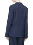 Back View - Click To Enlarge - TIBI - Detachable strap virgin wool blend pinstripe blazer