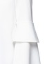 Detail View - Click To Enlarge - TIBI - Tiered bell cuff crepe top