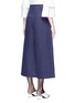 Back View - Click To Enlarge - TIBI - 'Chassis Bianca' cotton-linen culottes