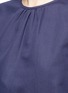 Detail View - Click To Enlarge - TIBI - S-hook cuff cocoon sleeve top