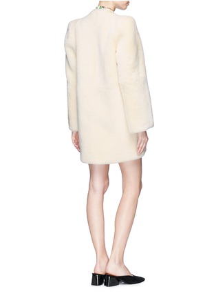 Back View - Click To Enlarge - CHLOÉ - Lambskin shearling coat