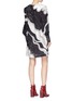 Figure View - Click To Enlarge - CHLOÉ - 'Dream Galaxy Face' print crepe mini dress