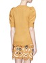 Back View - Click To Enlarge - CHLOÉ - Puff shoulder cashmere sweater