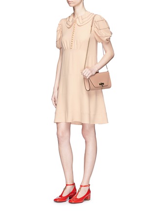 Figure View - Click To Enlarge - CHLOÉ - Puff shoulder cady babydoll dress
