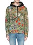 Main View - Click To Enlarge - GUCCI - 'Flora Snake' print hoodie