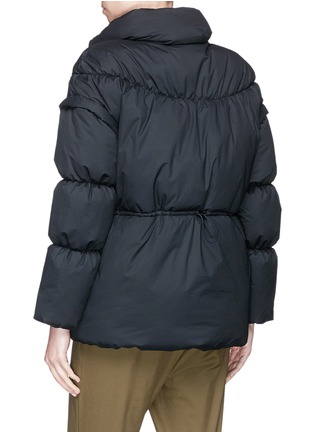Back View - Click To Enlarge - PHVLO - Detachable sleeve rainproof puffer jacket