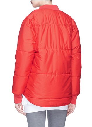 Back View - Click To Enlarge - PHVLO - Detachable zip pouch rainproof padded jacket
