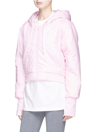 Detail View - Click To Enlarge - PHVLO - Detachable hem cropped puffer jacket