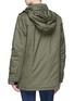 Back View - Click To Enlarge - PHVLO - Retractable hood rainproof puffer jacket