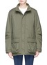 Main View - Click To Enlarge - PHVLO - Retractable hood rainproof puffer jacket