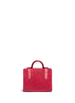Detail View - Click To Enlarge - STRATHBERRY - 'The Strathberry Nano' suede tote
