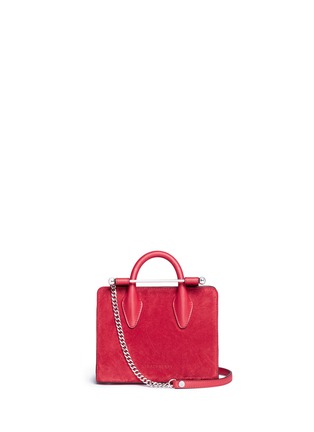 Main View - Click To Enlarge - STRATHBERRY - 'The Strathberry Nano' suede tote
