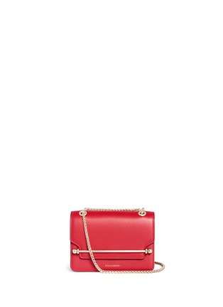 Main View - Click To Enlarge - STRATHBERRY - 'EAST/WEST' MINI CALFSKIN LEATHER CROSSBODY BAG