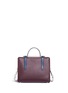 STRATHBERRY - 'The Strathberry Midi' colourblock leather tote