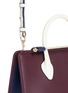 STRATHBERRY - 'The Strathberry Midi' colourblock leather tote
