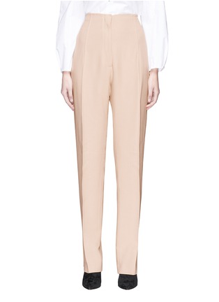 Main View - Click To Enlarge - KHAITE - 'Gertrude' stretch twill tapered pants