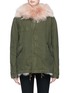 Main View - Click To Enlarge - MR & MRS ITALY - Raccoon hood fox fur mini parka