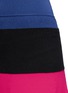 Detail View - Click To Enlarge - SONIA RYKIEL - Striped wool-blend mixed knit midi skirt