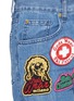 Detail View - Click To Enlarge - GCDS - Graphic patch high rise jeans
