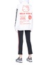 Figure View - Click To Enlarge - GCDS - 'Hello Kitty Rock' print hoodie