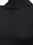 Detail View - Click To Enlarge - OSCAR DE LA RENTA - Cocoon sleeve virgin wool turtleneck sweater