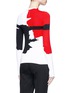 Back View - Click To Enlarge - OSCAR DE LA RENTA - Abstract jacquard mock neck sweater