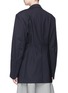 Figure View - Click To Enlarge - SHUSHU/TONG - Scalloped cuff oversized wool blend blazer