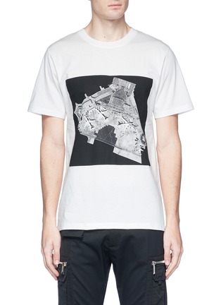 Main View - Click To Enlarge - PUBLIC SCHOOL - 'McCready' airport print T-shirt