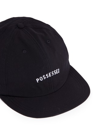 Detail View - Click To Enlarge - SATISFY - 'Possessed' embroidered baseball cap