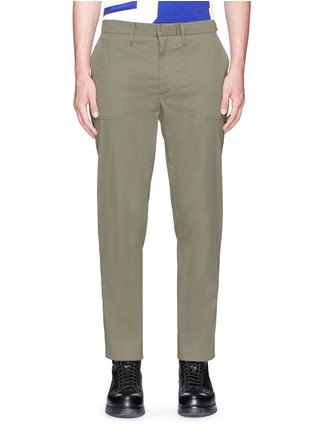 Main View - Click To Enlarge - TIM COPPENS - Cotton twill pants