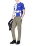 Figure View - Click To Enlarge - TIM COPPENS - Cotton twill pants
