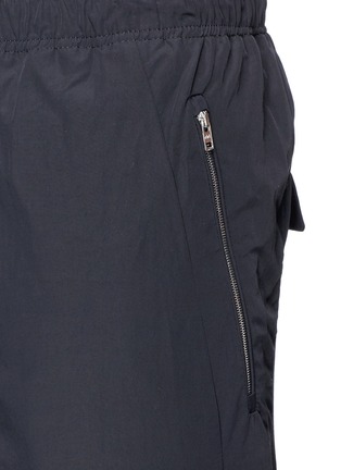 Detail View - Click To Enlarge - TIM COPPENS - Stripe trim jogging pants