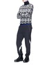Figure View - Click To Enlarge - TIM COPPENS - Stripe trim jogging pants