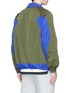 Back View - Click To Enlarge - TIM COPPENS - Colourblock coach jacket